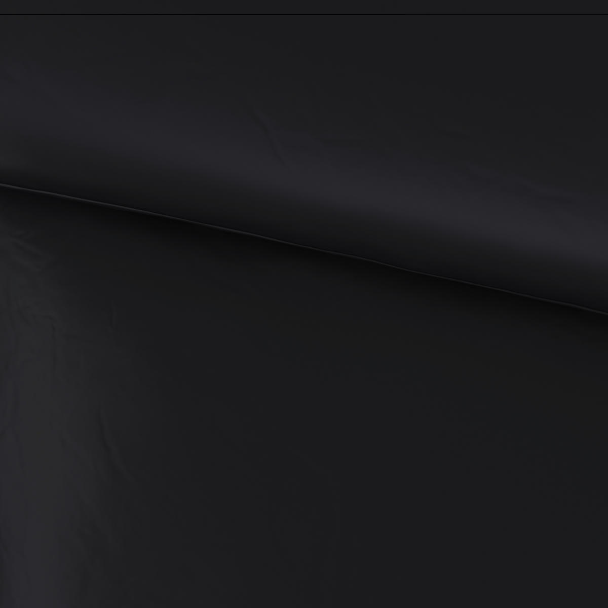 BETTWÄSCHE NIGIRI Satin 135/200 cm  - Schwarz, Basics, Textil (135/200cm) - Bio:Vio