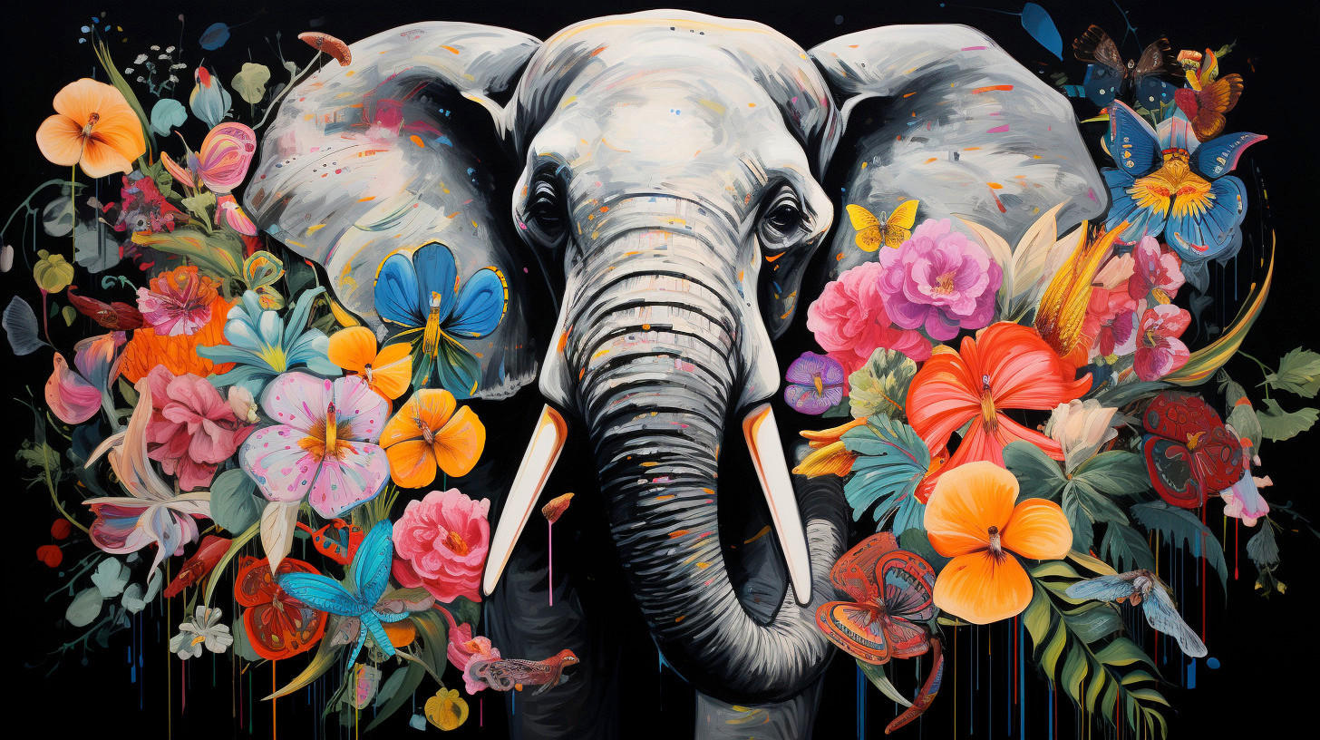 Euroart MALBA NA PLÁTNĚ, zvířata, 180/100 cm
