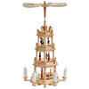 WEIHNACHTSPYRAMIDE  - Braun/Naturfarben, LIFESTYLE, Holz (19/49/19cm) - X-Mas