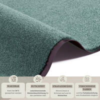 SCHMUTZFANGMATTE  90/150 cm  Grün  - Grün, Basics, Kunststoff/Textil (90/150cm) - Hanse Home