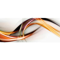 GLASBILD Abstraktes 50/125 cm  - Multicolor, MODERN, Glas (50/125cm) - Euroart