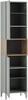 HOCHSCHRANK 40,2/175,3/31,9 cm  - Eichefarben/Pastellgrün, MODERN, Holzwerkstoff/Kunststoff (40,2/175,3/31,9cm) - Stylife