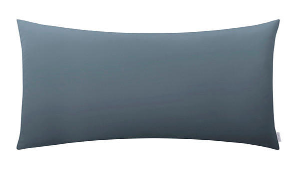 KOPFPOLSTERBEZUG Atelier 40/80 cm - Taubenblau, Design, Textil (40/80cm) - Estella