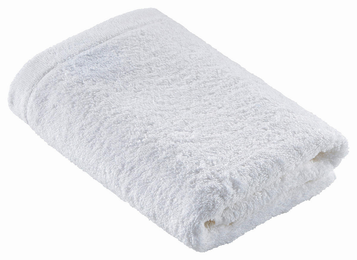 DUSCHTUCH Lifestyle Uni 70/140 cm  - Weiß, Basics, Textil (70/140cm) - Cawoe