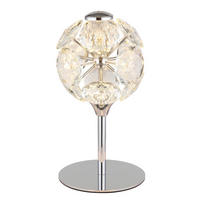 NAMIZNA LED-SVETILKA  VIRINA      15/26,5 cm       - barve kroma/prozorno, Konvencionalno, kovina/steklo (15/26,5cm) - Globo