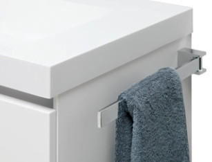 HANDTUCHSTANGE Chromfarben  - Chromfarben, Basics, Metall (3/4,6/42cm) - Celina Home