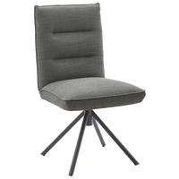 STUHL DREHBAR 360° - Schwarz/Grau, Design, Textil/Metall (49/93/59cm) - Dieter Knoll