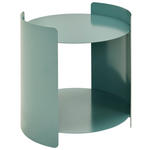 BEISTELLTISCH in Metall 40/40/40 cm  - Grün, Design, Metall (40/40/40cm) - Xora