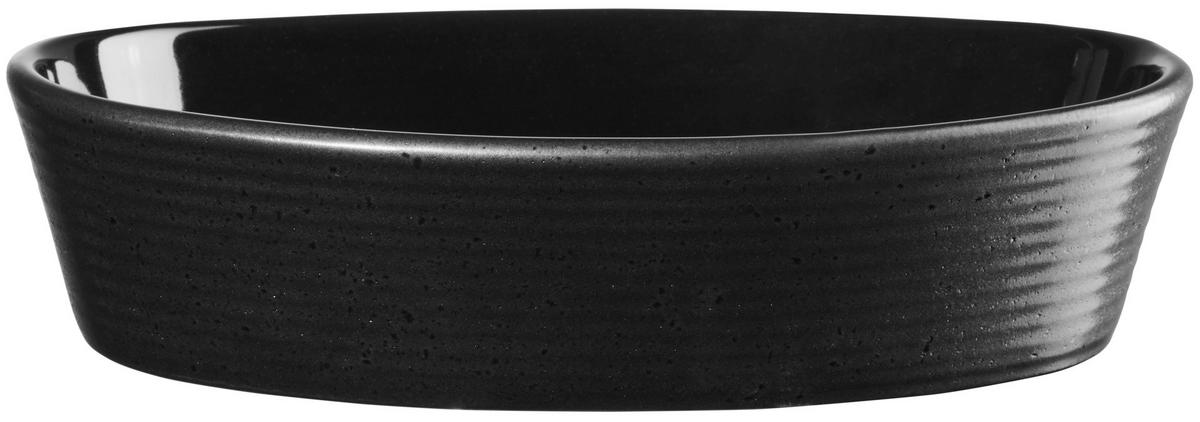 AUFLAUFFORM Keramik Steingut  - Schwarz, Basics, Keramik (14/5/20cm) - ASA