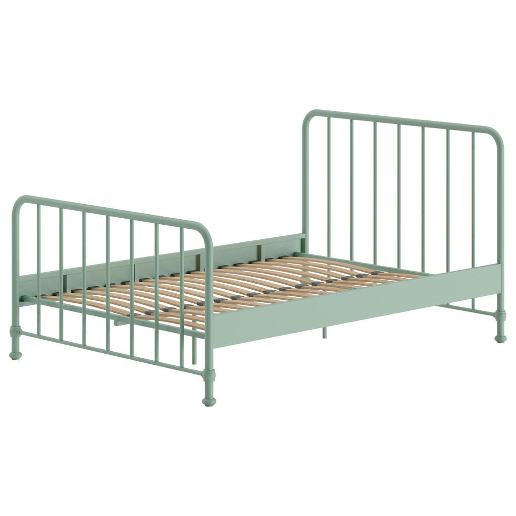 Thumbnail - Mid.you Kinder-/Juniorbett, Grün, Holz, 140x200 cm, Lattenrost,alternative Größen erhältlich, Kinder- & Jugendzimmer, Ki...
