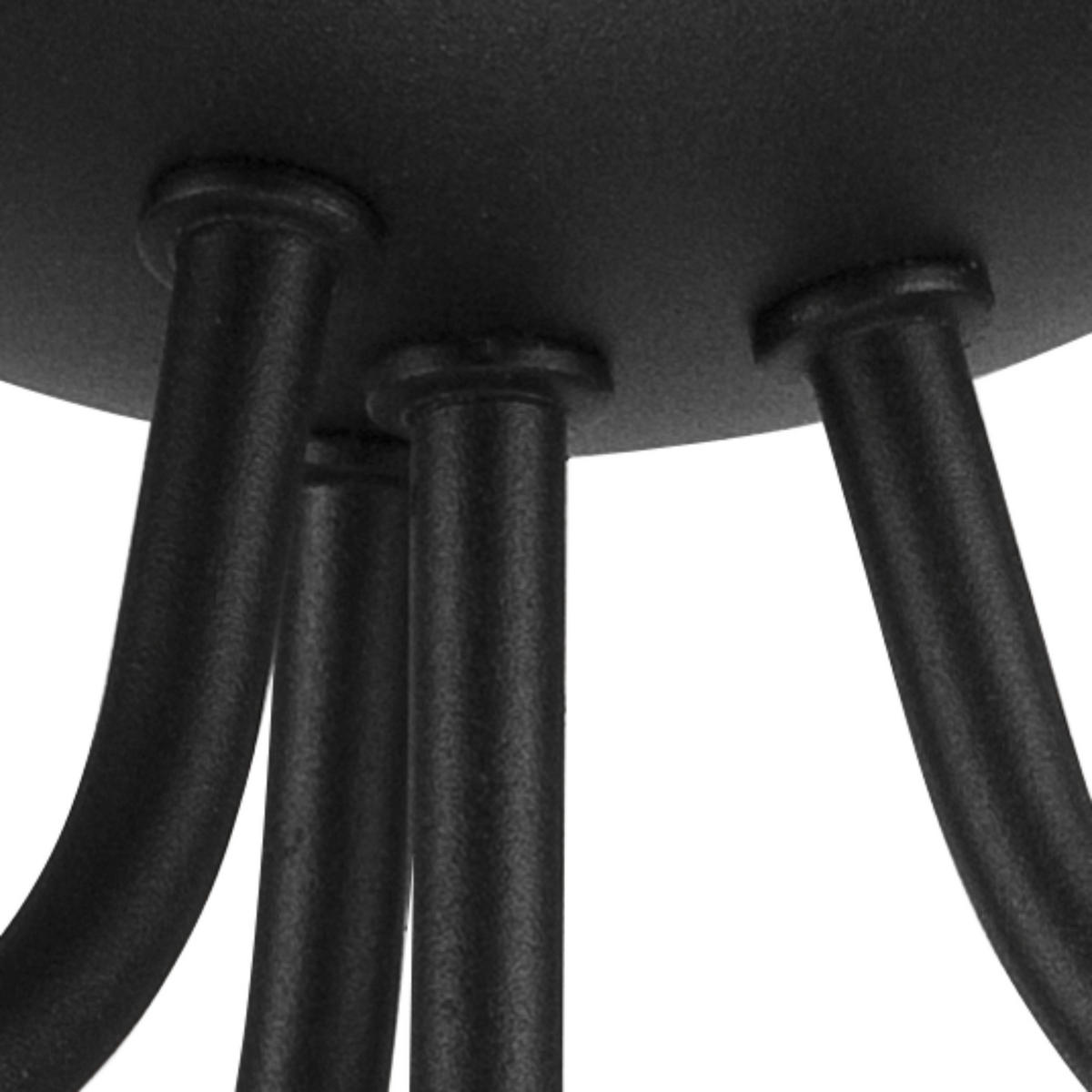 DECKENLEUCHTE Viggo 17/12/23 cm   - Schwarz Hochglanz, Basics, Metall (17/12/23cm)