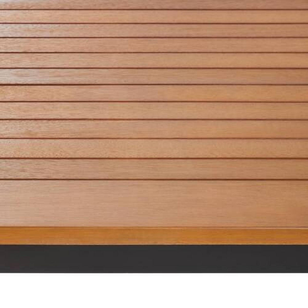 ZÁHRADNÝ STÔL, drevo, kov, 180-240/100/75 cm - čierna/farba tíku, Modern, kov/drevo (180-240/100/75cm) - Ambia Garden