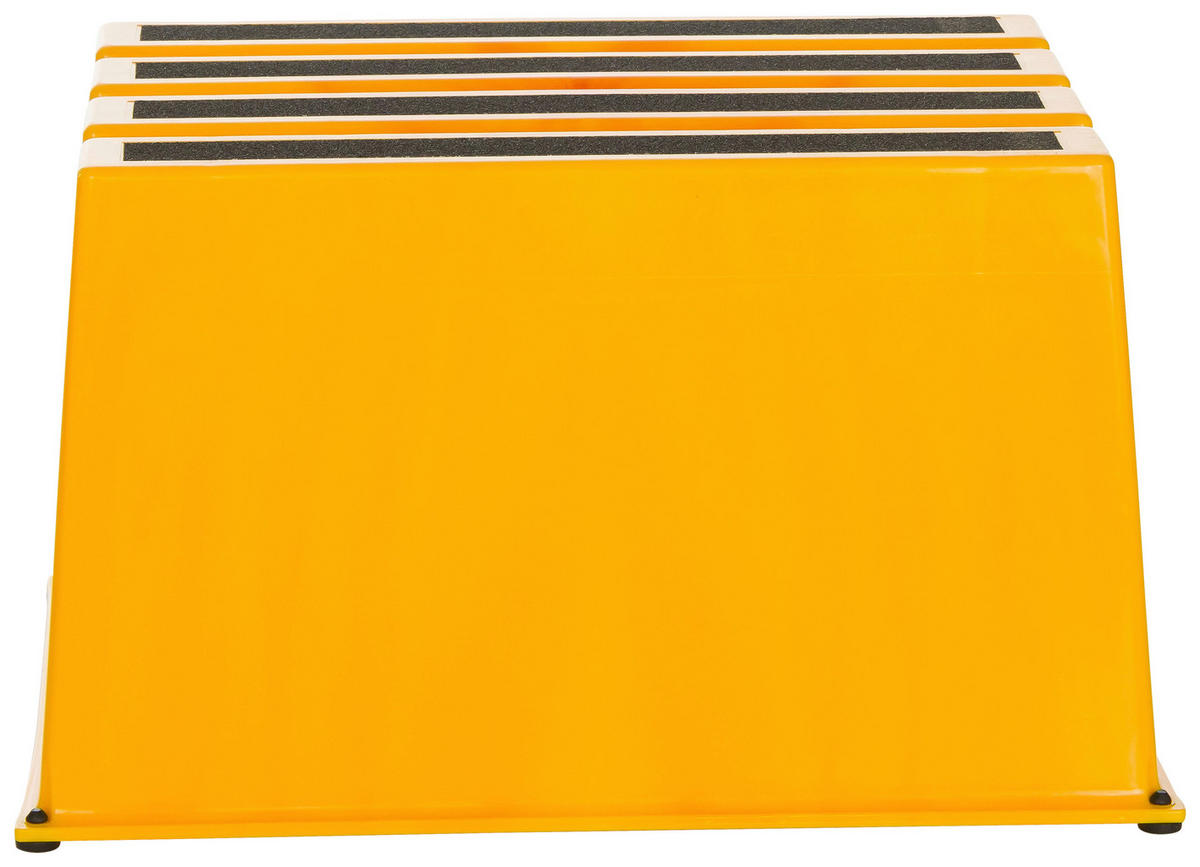 TRITTHOCKER  - Gelb, Basics, Kunststoff (52,5/31/37,5cm) - MID.YOU