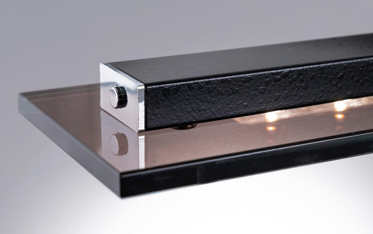 LED-HÄNGELEUCHTE 88/9/80-150 cm  - Chromfarben/Schwarz, Trend, Glas/Metall (88/9/80-150cm)