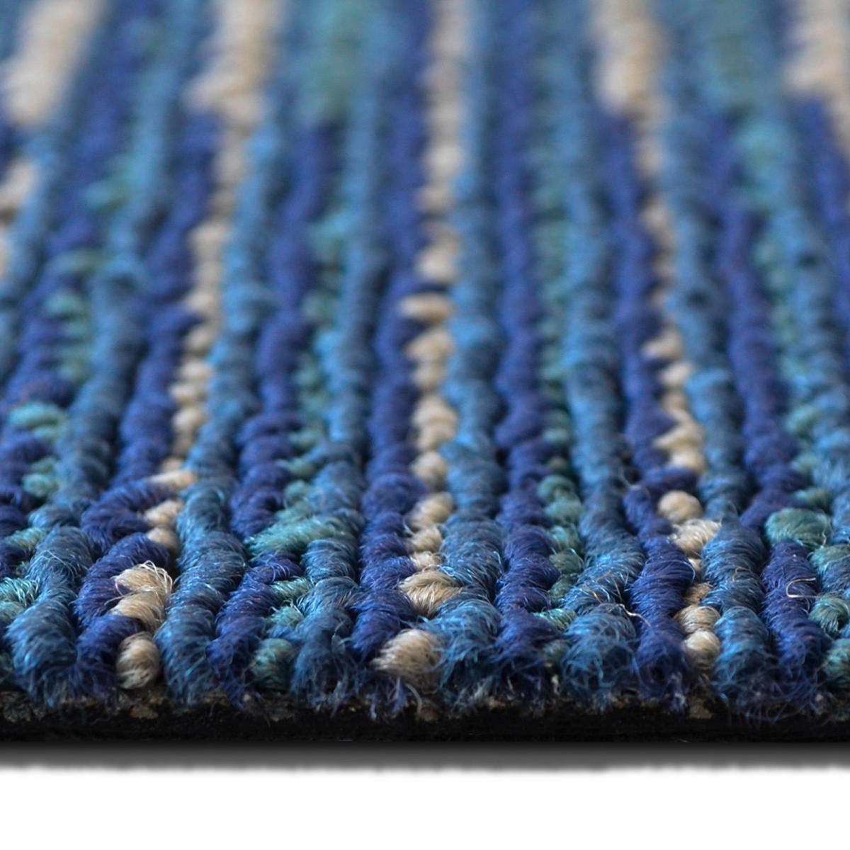 TEPPICHFLIESE - Blau, Basics, Kunststoff (50/50cm) - Esposa