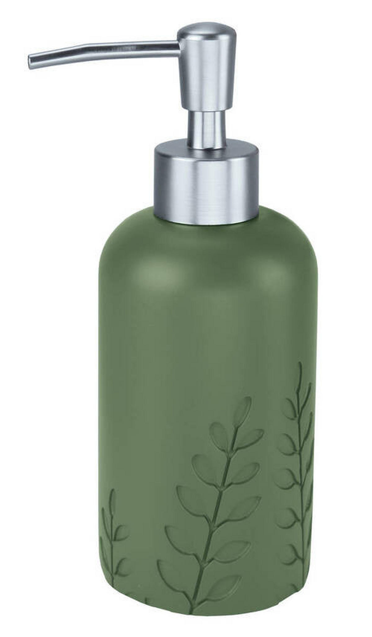 DOZATOR TEKUĆEG SAPUNA  zelena  prirodni materijali  BRACE  - zelena, Basics, prirodni materijali (8/17/8cm) - Kleine Wolke