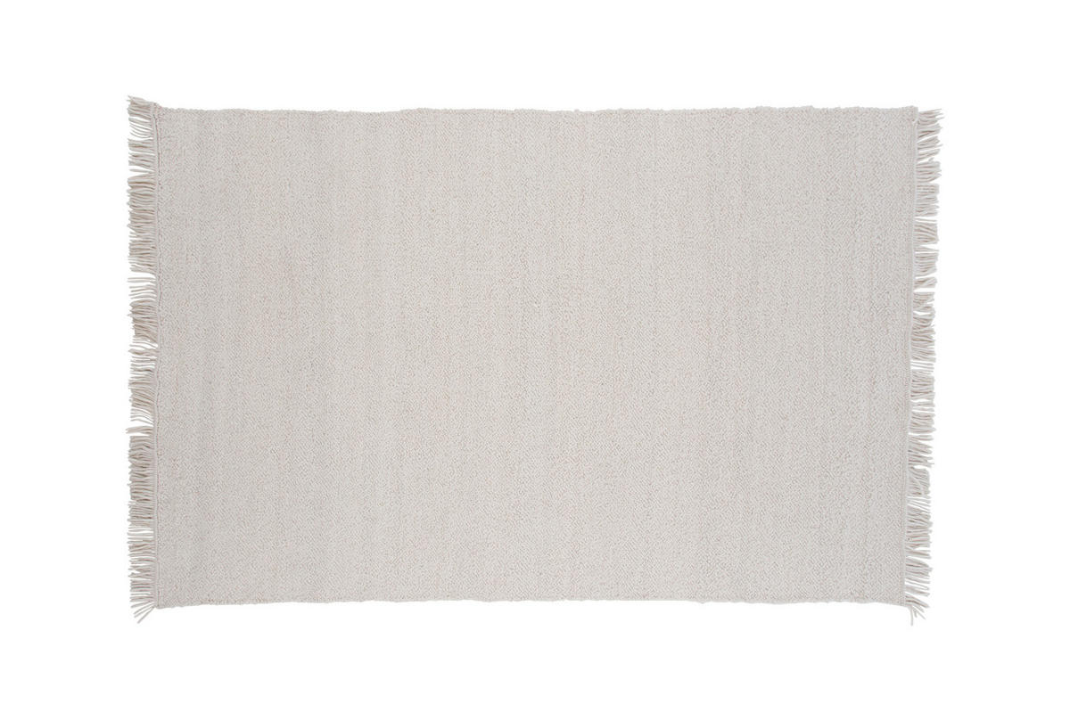 HOCHFLORTEPPICH 160/230 cm Weiß  - Weiß, LIFESTYLE, Textil (160/230cm) - P & B