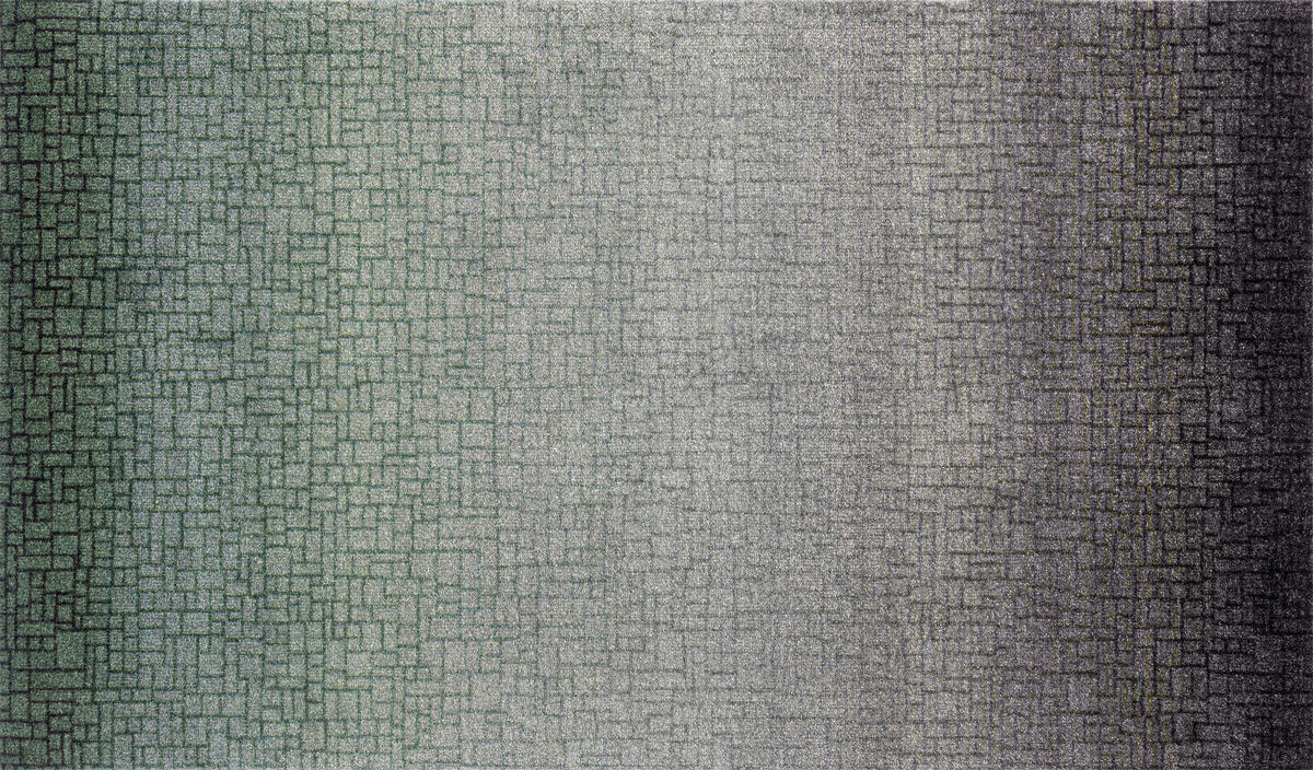 FLACHWEBETEPPICH 70/120 cm Calm Soul Grau  - Grau, Design, Kunststoff/Textil (70/120cm) - wash+dry