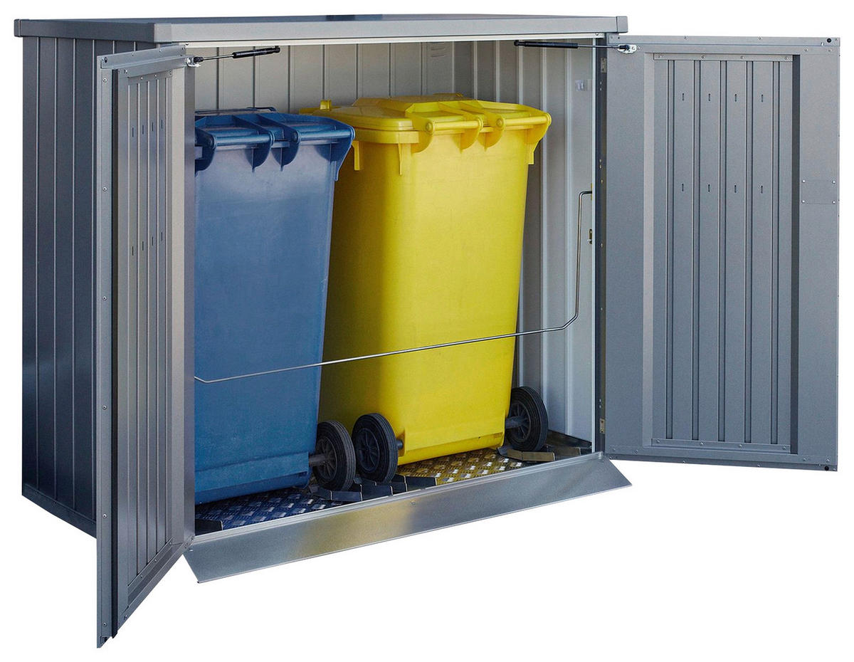 KISSENBOX 170/81/70 cm  - Dunkelgrau, Basics, Metall (170/81/70cm) - Biohort
