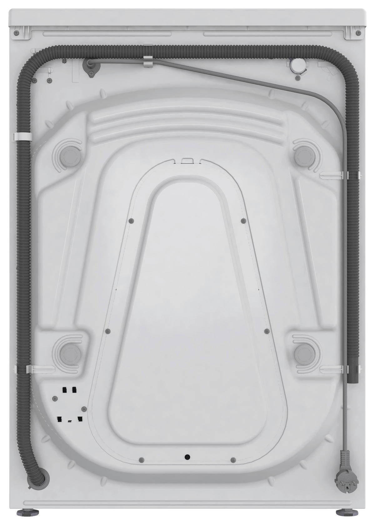 WASCHMASCHINE WNHPI64SAPS   - Schwarz/Weiß, Basics, Glas/Kunststoff (59,5/84,5/43,5cm) - Gorenje