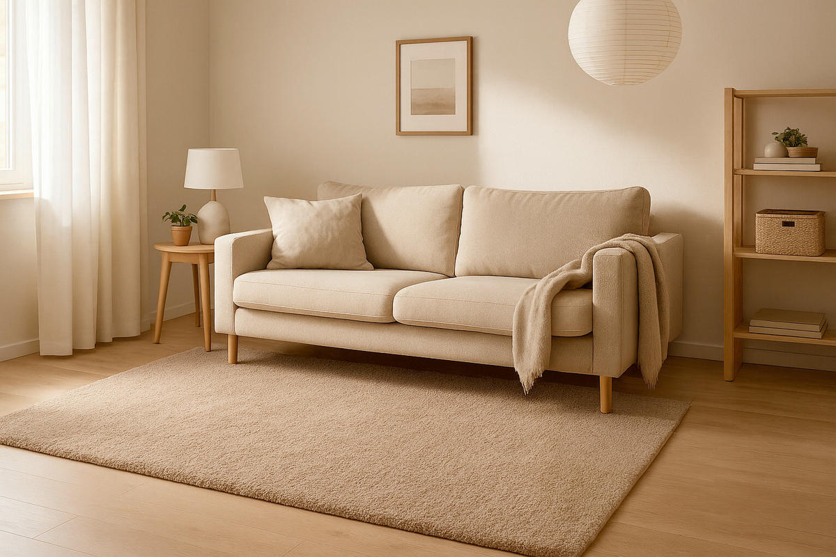 HOCHFLORTEPPICH 80/150 cm Beige  - Beige, Basics, Textil (80/150cm) - Kayoom