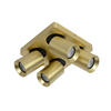 LED-STRAHLER 20/20/11.5 cm   - Messingfarben, KONVENTIONELL, Metall (20/20/11.5cm) - Lucide