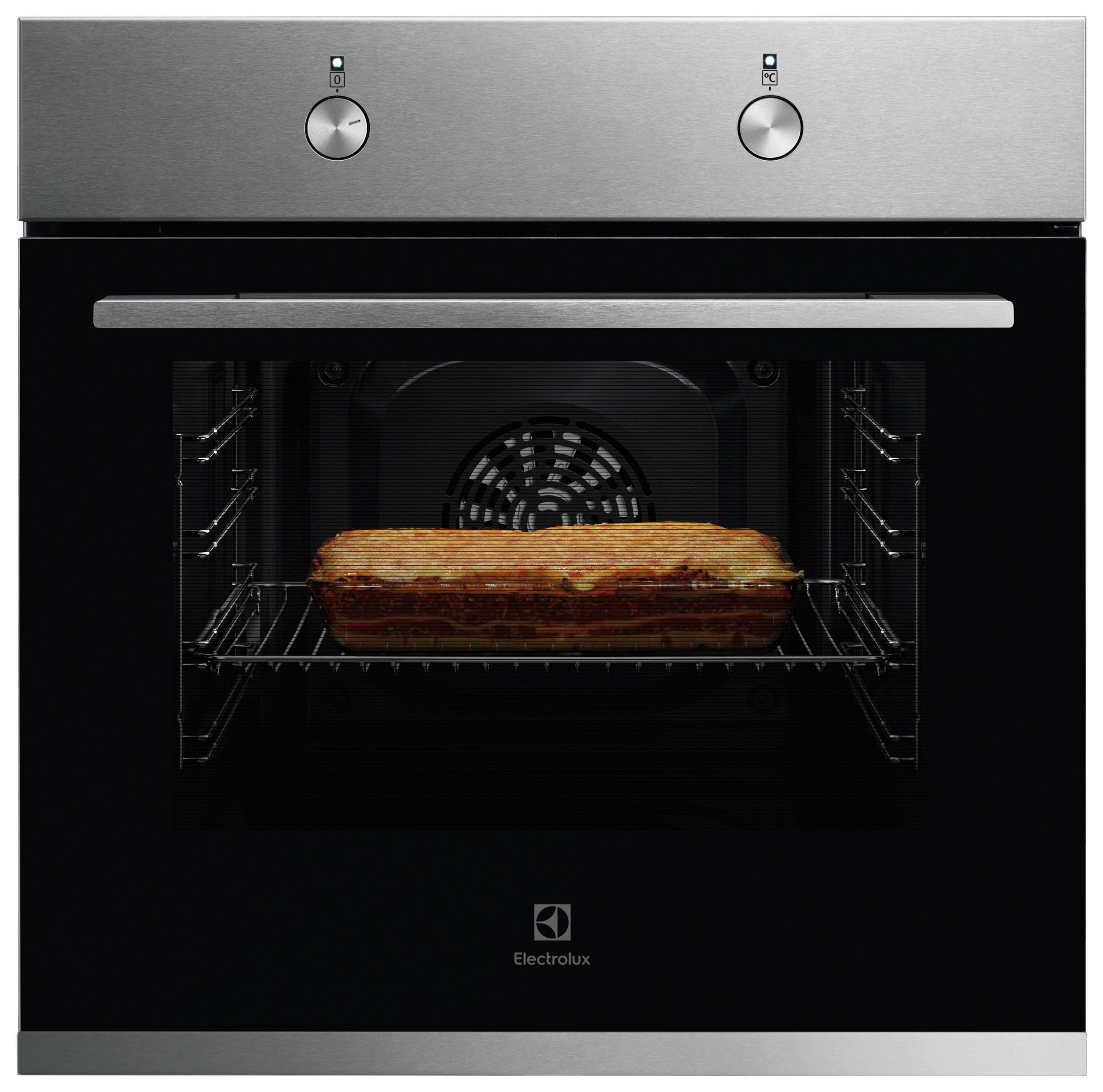 EINBAUBACKOFEN KOFLH40BX  - Edelstahlfarben, Basics, Metall (59,5/59,4/54,8cm) - Electrolux