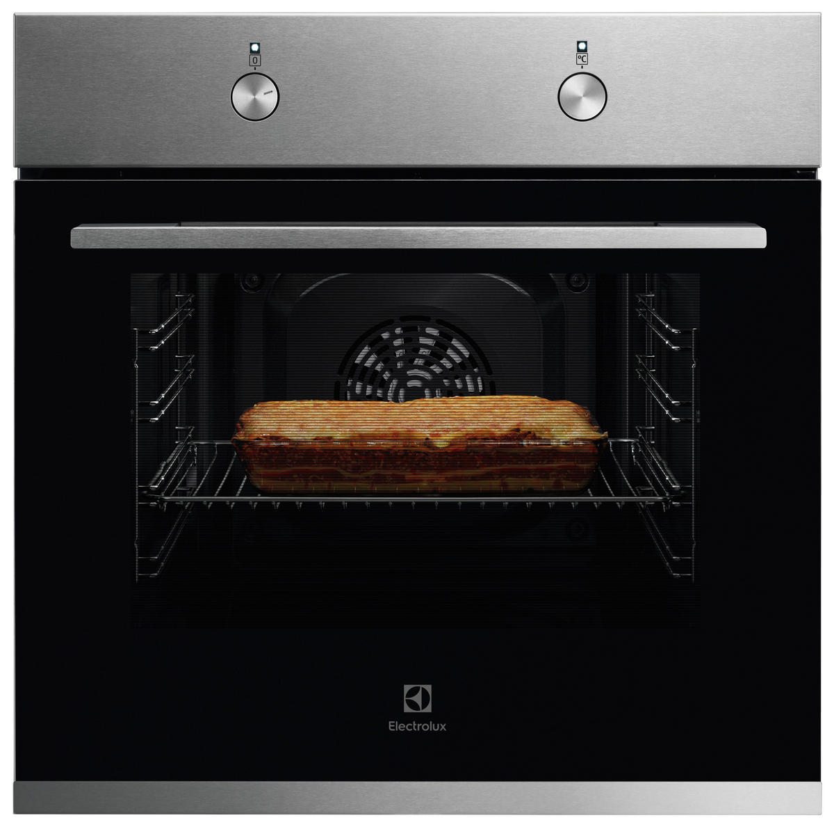 EINBAUBACKOFEN KOFLH40BX  - Edelstahlfarben, Basics, Metall (59,5/59,4/54,8cm) - Electrolux