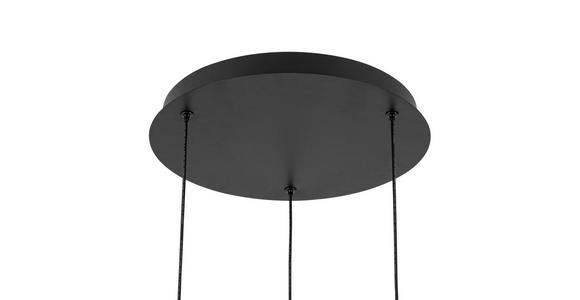 LED-HÄNGELEUCHTE 42/120 cm - Chromfarben, Design, Glas/Metall (42/120cm) - Novel