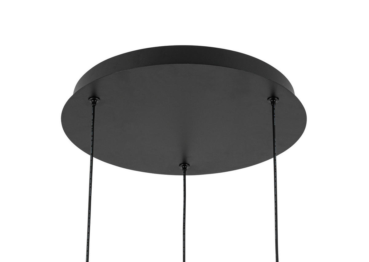 ZÁVĚSNÉ LED SVÍTIDLO, 42/120 cm  - barvy chromu, Design, kov/sklo (42/120cm) - Novel