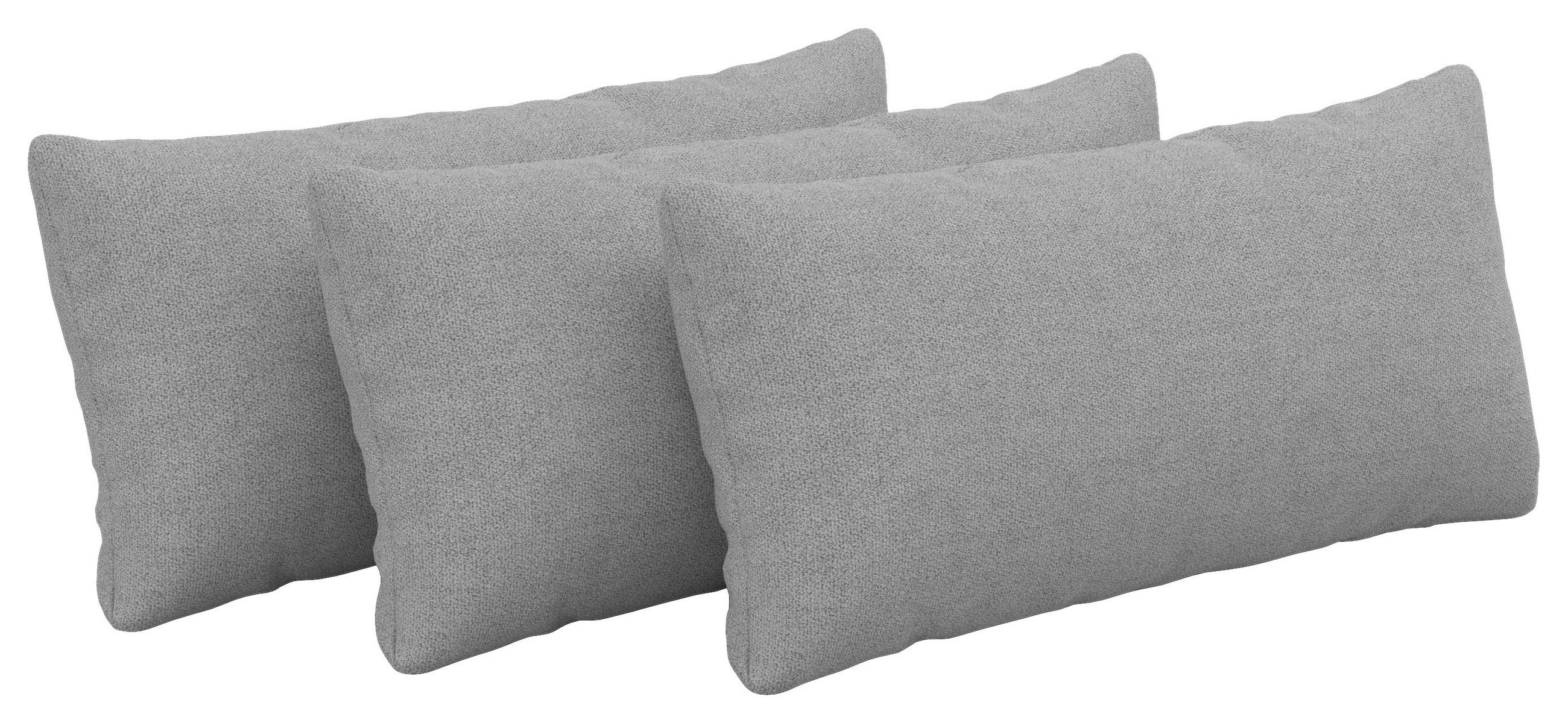 ZIERKISSEN ZOE E 3-teilig 60/30 cm  - Grau, KONVENTIONELL, Textil (60/30cm) - Sit & More