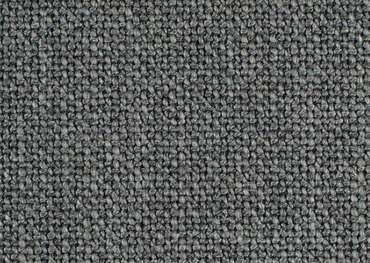 HOCKER in Textil Grau  - Schwarz/Grau, Design, Kunststoff/Textil (105/38/117cm) - home24