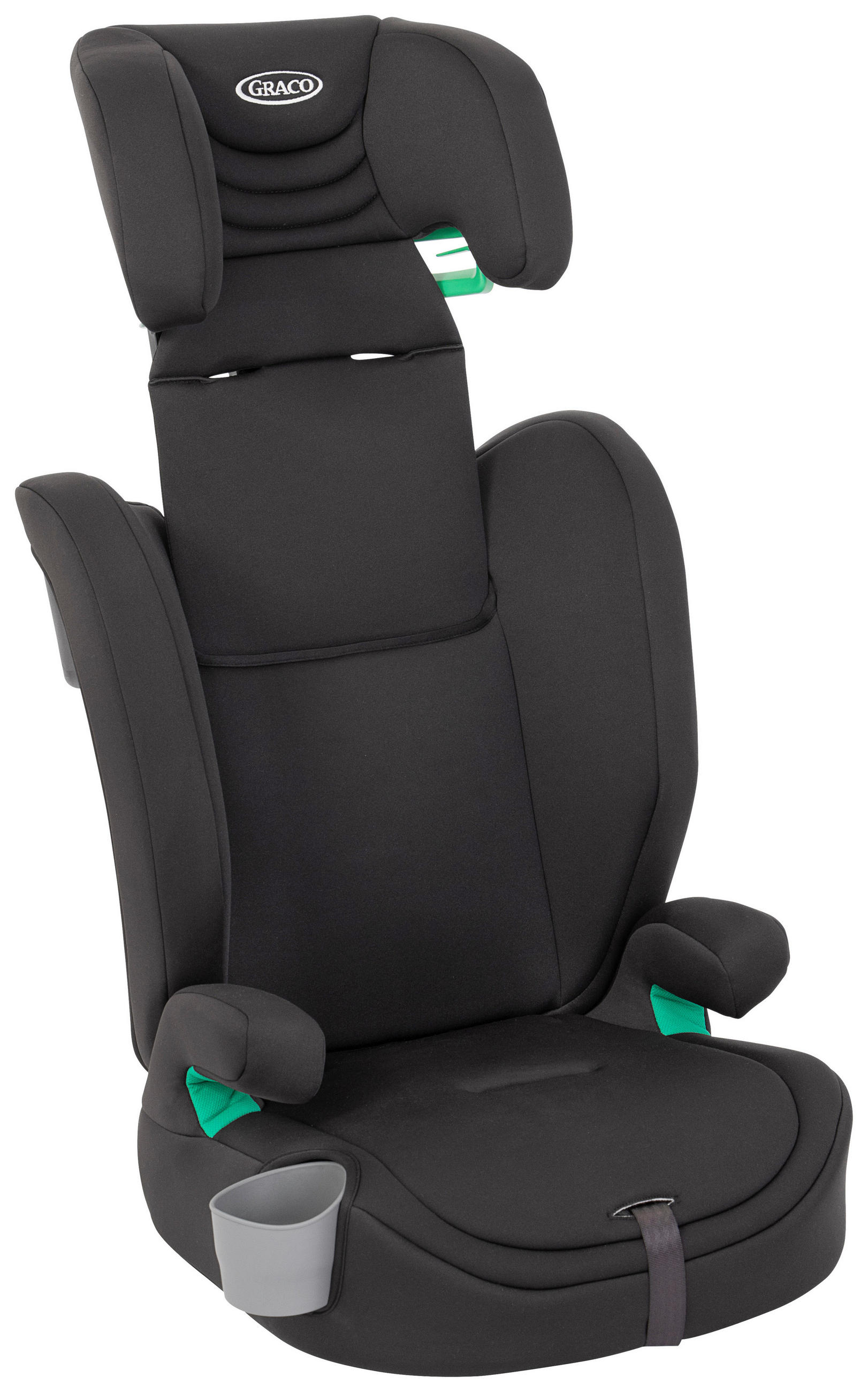 KINDERAUTOSITZ Eldura R129 MIDNIGHT   - Schwarz, Basics, Textil (53/46/56cm) - Graco