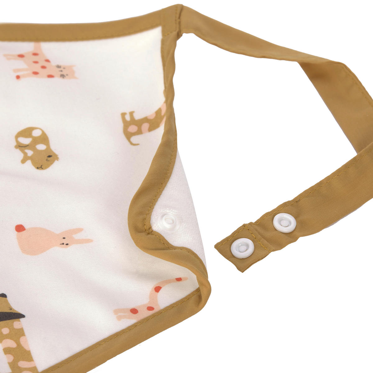 LÄTZCHEN - Weiß/Orange, Basics, Textil (30/0,5/38cm) - Lässig