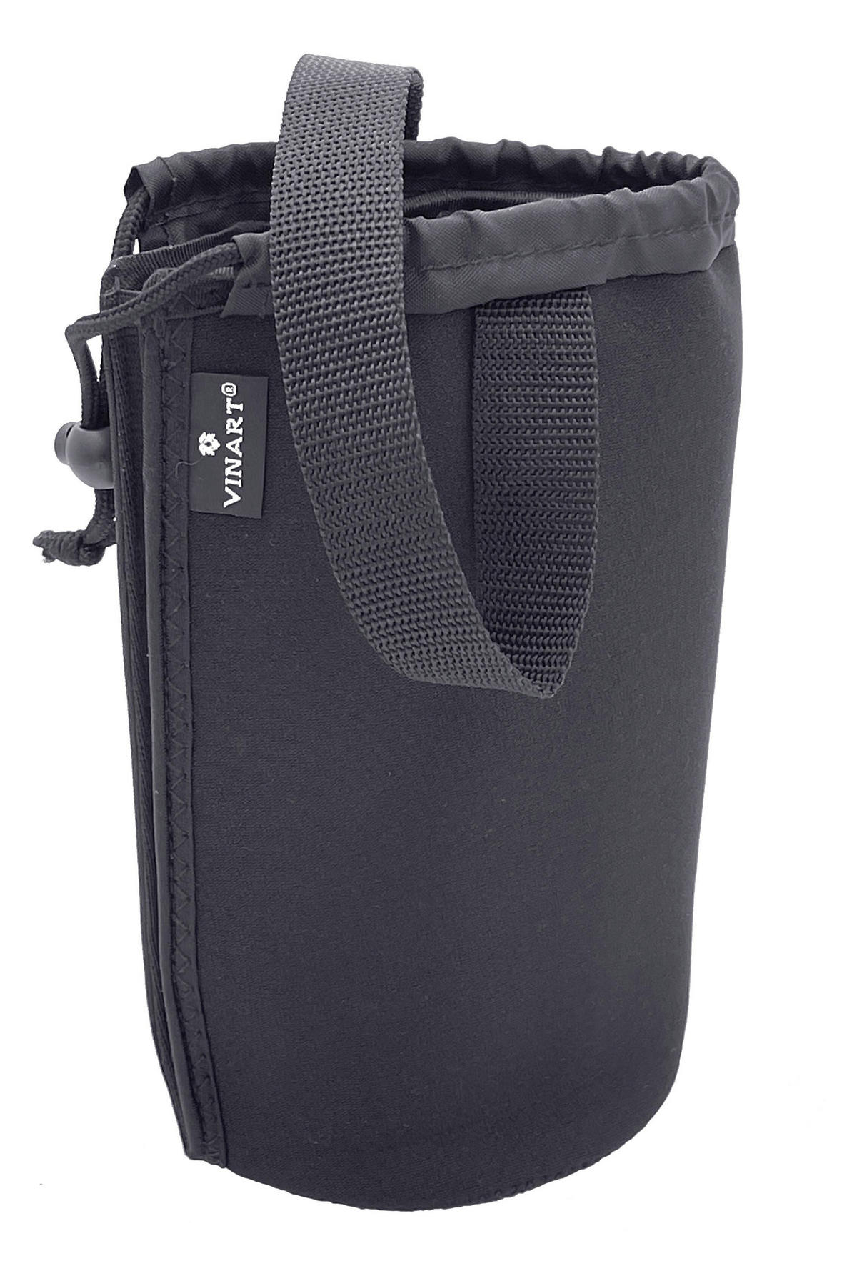 FLASCHENKÜHLER - Schwarz, Basics, Kunststoff (15.5/3/25.5cm) - VINART