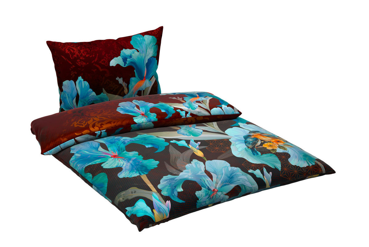 VÄNDBART PÅSLAKANSET satin 150/210 cm  - multicolor, Trend, textil (150/210cm) - Esposa