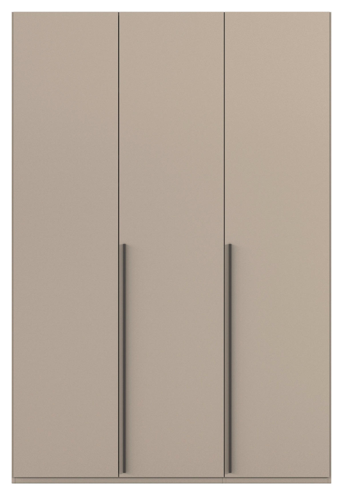 DREHTÜRENSCHRANK 151/223/60 cm 3-türig Fango  - Fango/Graphitfarben, Design, Holzwerkstoff/Metall (151/223/60cm) - home24