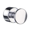 HAKEN 2 Stück  in Chromfarben  - Chromfarben, Basics, Metall (1,9/2,5/1,9cm) - Smedbo