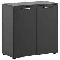 AKTENSCHRANK Anthrazit  - Anthrazit, KONVENTIONELL, Holzwerkstoff (80,2/84,2/41cm) - MID.YOU