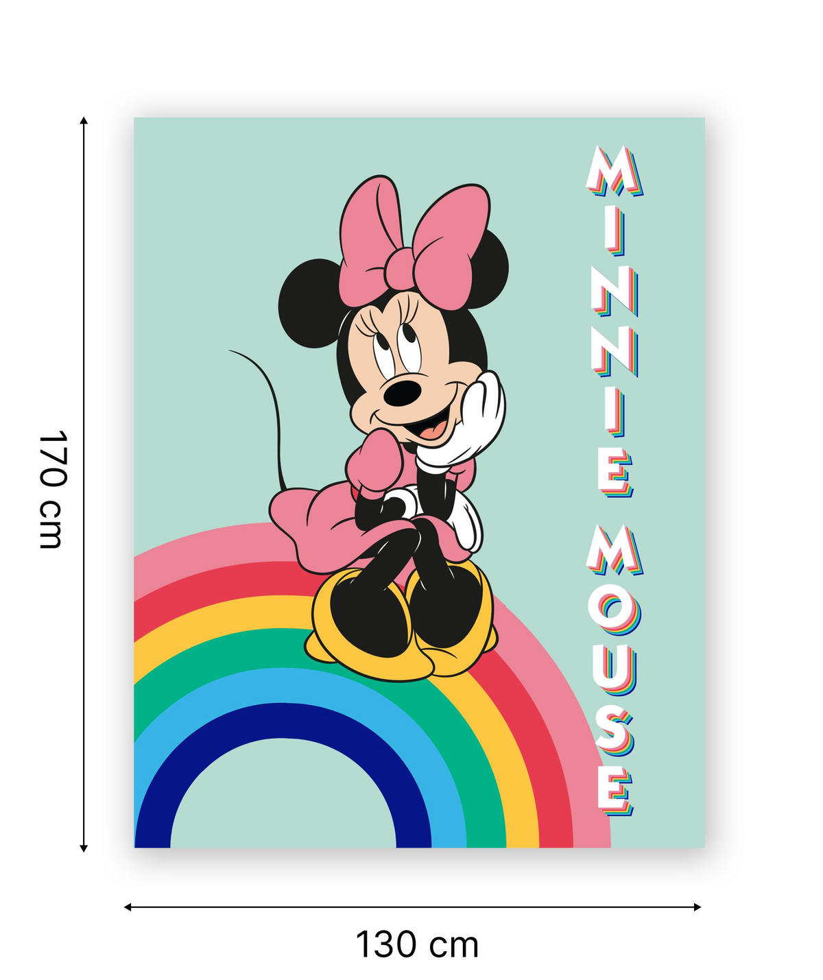 GYEREKSZŐNYEG  DISNEY CARPET  - világosszürke, Basics, műanyag/textil (130/170cm)