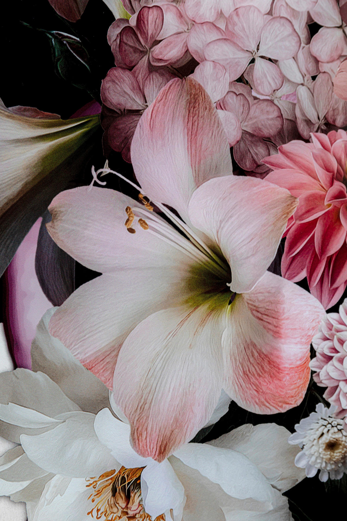 GLASBILD Blumen, Frauen  - Multicolor, Design, Glas/Kunststoff (80/120/4cm) - Kare-Design