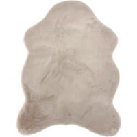 KUNSTFELL 40/60 cm Beige Tierform  - Beige, Basics, Textil (40/60cm) - Novel