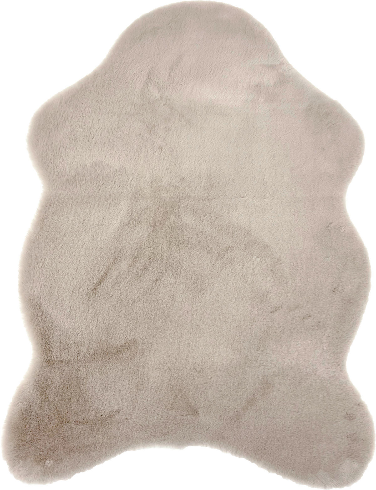 KUNSTFELL 40/60 cm Beige Tierform  - Beige, Basics, Textil (40/60cm) - Novel