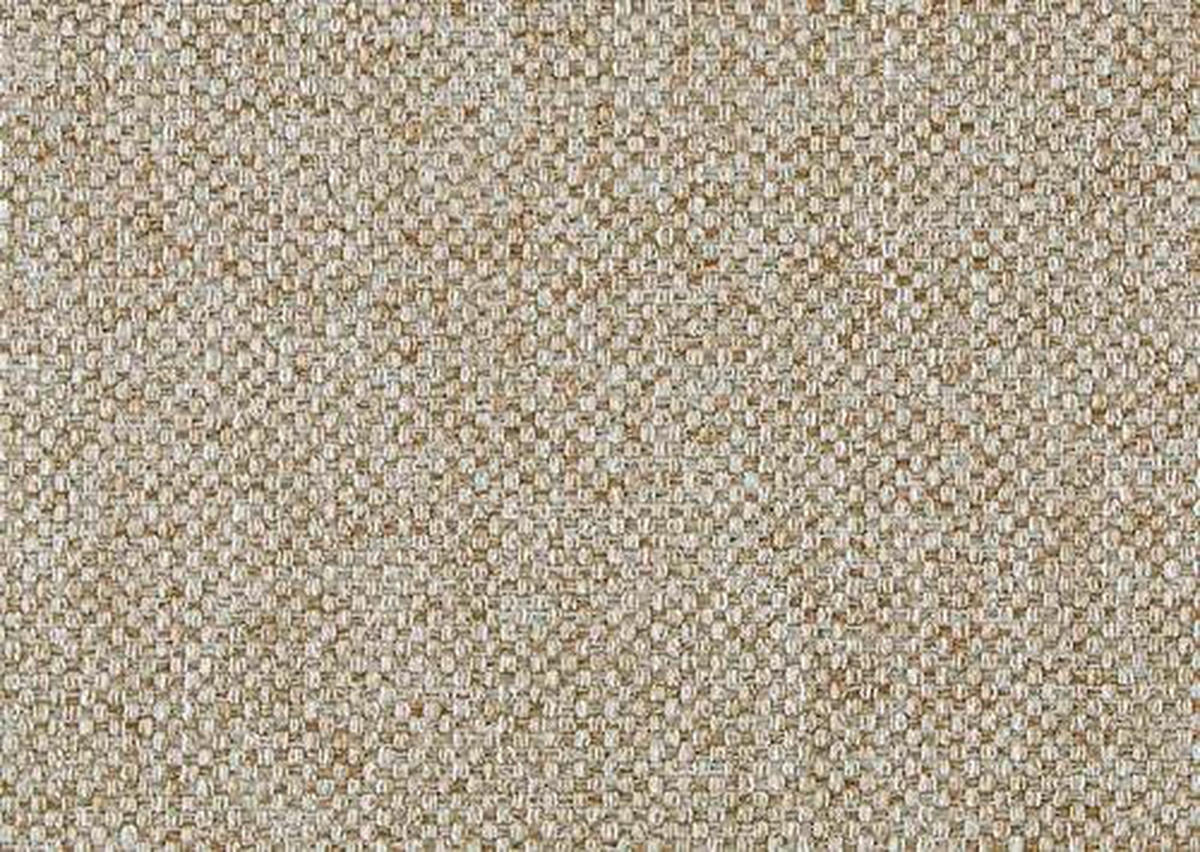 ECKSOFA  in Flachgewebe Sandfarben  210/260 cm  - Sandfarben/Schwarz, Design, Textil/Metall (210/260cm) - Johann Jakob