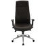 CHEFSESSEL Lederlook Chromfarben, Schwarz - Chromfarben/Schwarz, KONVENTIONELL, Leder/Kunststoff (67,5/123-131/62cm) - Novel