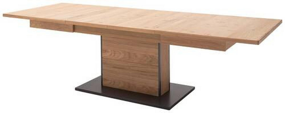 ESSTISCH in Metall, Holzwerkstoff 180/100/77 cm  - Eichefarben/Anthrazit, Konventionell, Holzwerkstoff/Metall (180/100/77cm) - Landscape
