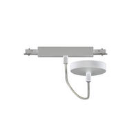 SCHIENENSYSTEM-EINSPEISER m6 HV Track 6 10/13/10/2,2/6/2,2 cm   - Nickelfarben, Basics, Metall (10/13/10/2,2/6/2,2cm) - Fischer & Honsel
