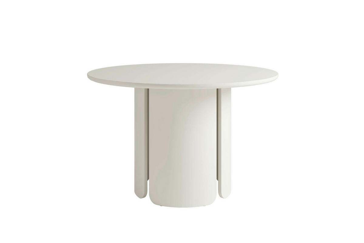 ESSTISCH 120/120/76 cm Nachbildung  Holzwerkstoff rund Seidengrau  - Seidengrau, MODERN, Holzwerkstoff (120/120/76cm) - Schöner Wohnen