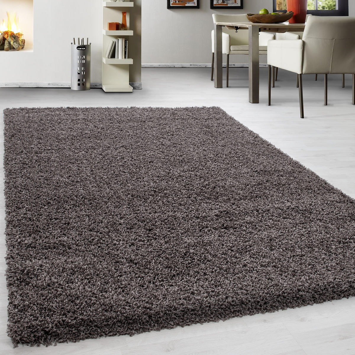 HOCHFLORTEPPICH 200/290 cm Life 1500 Taupe  - Taupe, KONVENTIONELL, Textil (200/290cm) - Novel