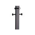 KLEIDERSTÄNDER in Schwarz 45/175/29 cm   - Schwarz, Design, Metall (45/175/29cm) - Xora